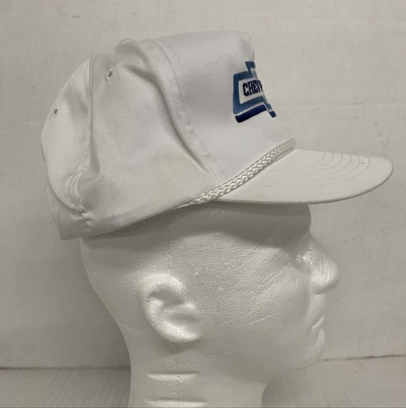 Vintage Chevy Trucks White Snapback Truckers Cap Hat - Picture 3 of 8